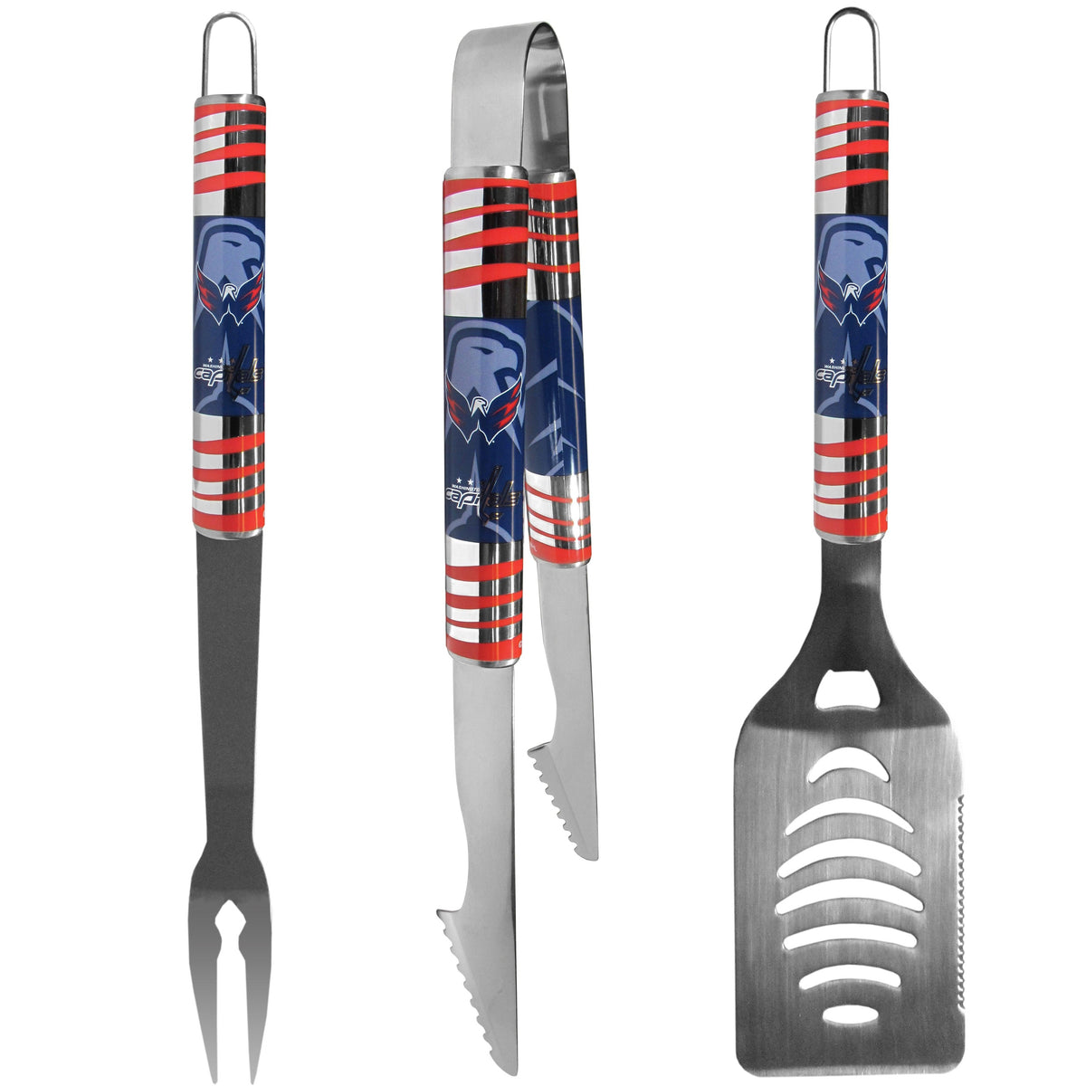 Washington Capitals® 3 pc Tailgater BBQ Set - Flyclothing LLC