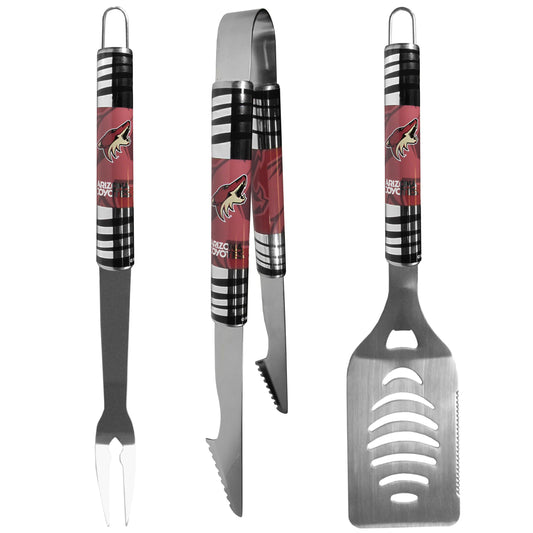 Arizona Coyotes® 3 pc Tailgater BBQ Set - Flyclothing LLC