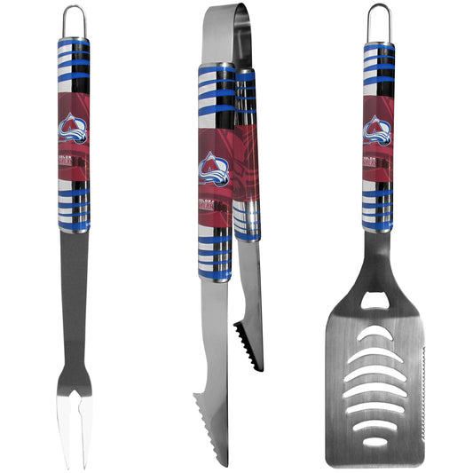 Colorado Avalanche® 3 pc Tailgater BBQ Set - Flyclothing LLC