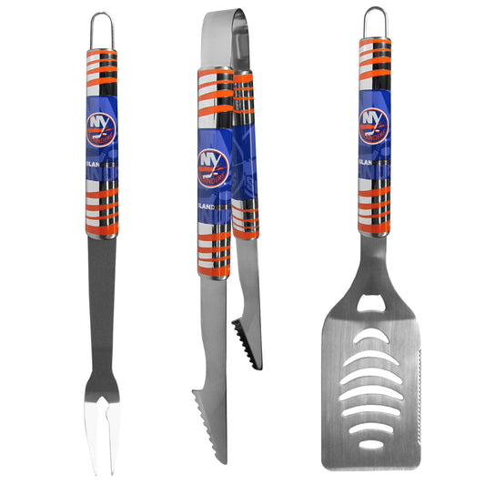 New York Islanders® 3 pc Tailgater BBQ Set - Flyclothing LLC