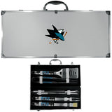 San Jose Sharks® 8 pc Tailgater BBQ Set - Flyclothing LLC