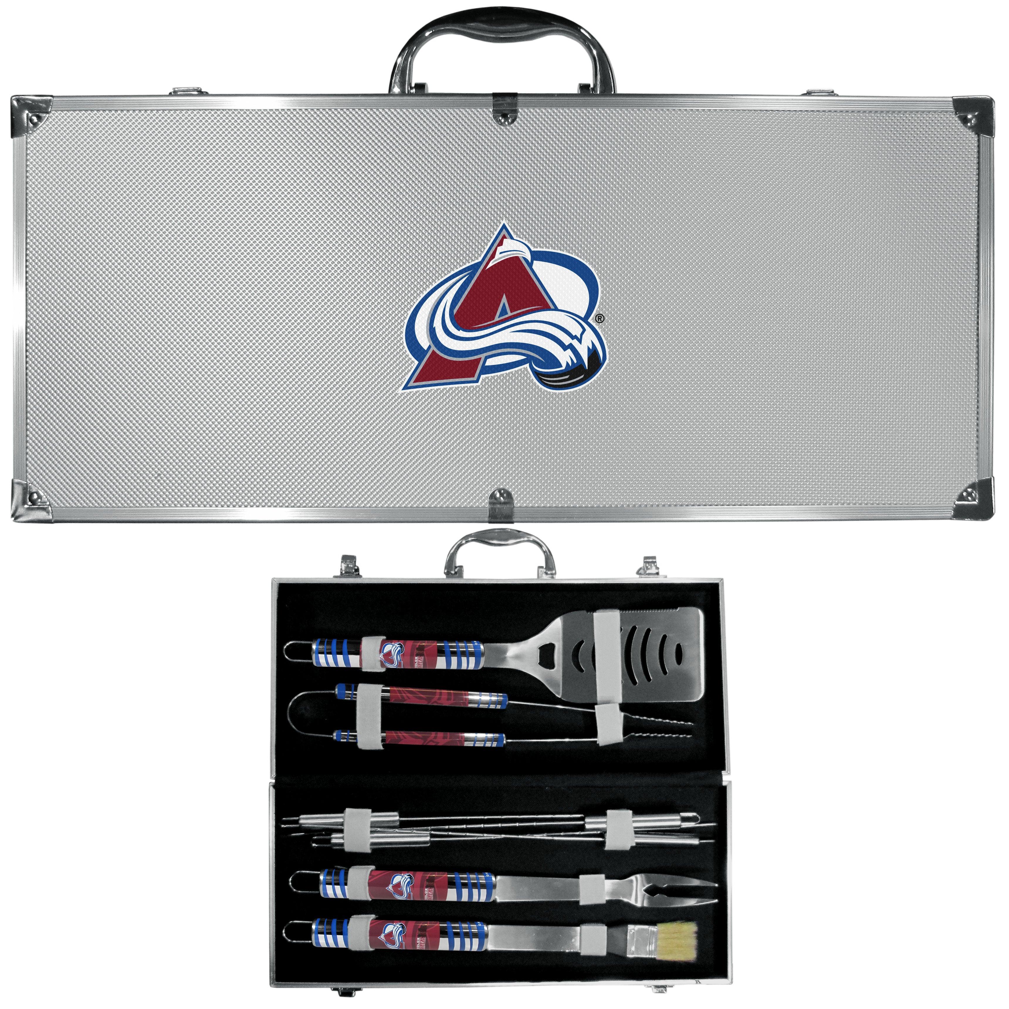 Colorado Avalanche® 8 pc Tailgater BBQ Set - Flyclothing LLC