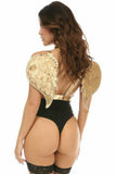 Daisy Corsets Gold Metallic Angel Wings