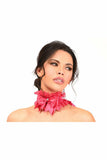 Kitten Collection Fuchsia/Fuchsia Lace Choker - Flyclothing LLC