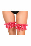 Kitten Collection Fuchsia/Fuchsia Lace Garters (set of 2) - Flyclothing LLC