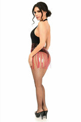 Daisy Corsets Pink Clear Fringe Skirt - Flyclothing LLC