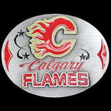 Calgary Flames® Team Belt Buckle - Siskiyou Buckle