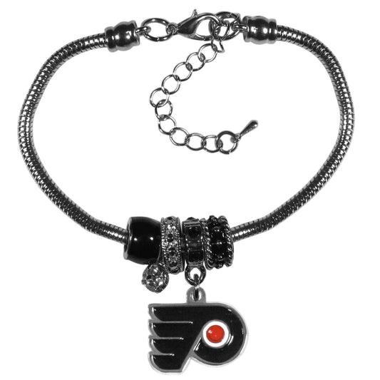 Philadelphia Flyers® Euro Bead Bracelet - Flyclothing LLC