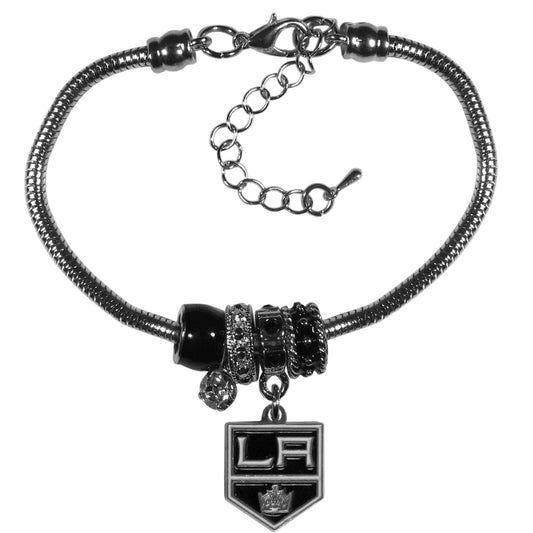 Los Angeles Kings® Euro Bead Bracelet - Flyclothing LLC