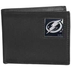 Tampa Bay Lightning® Leather Bi-fold Wallet - Flyclothing LLC