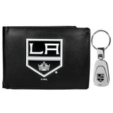 Los Angeles Kings Bi-fold Wallet & Steel Key Chain - Flyclothing LLC