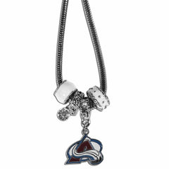 Colorado Avalanche® Euro Bead Necklace - Siskiyou Buckle