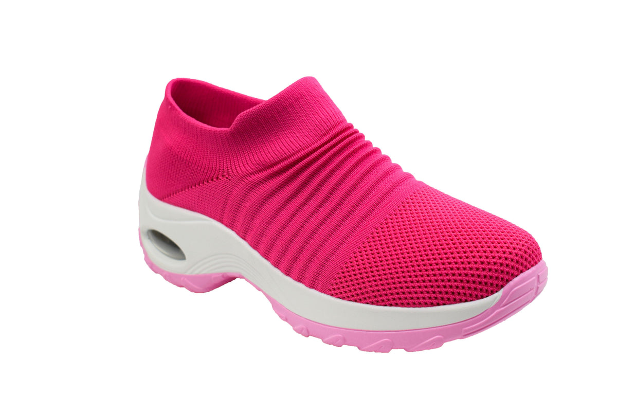 AdTec Women's Comfort Mesh Slip On Sneaker - Flyclothing LLC