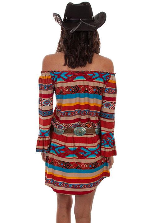 Scully SERAPE PEASANT DRESS OFF SHOULDER - Flyclothing LLC