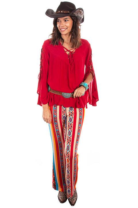 Scully SERAPE BELL BOTTOM PANT - Flyclothing LLC