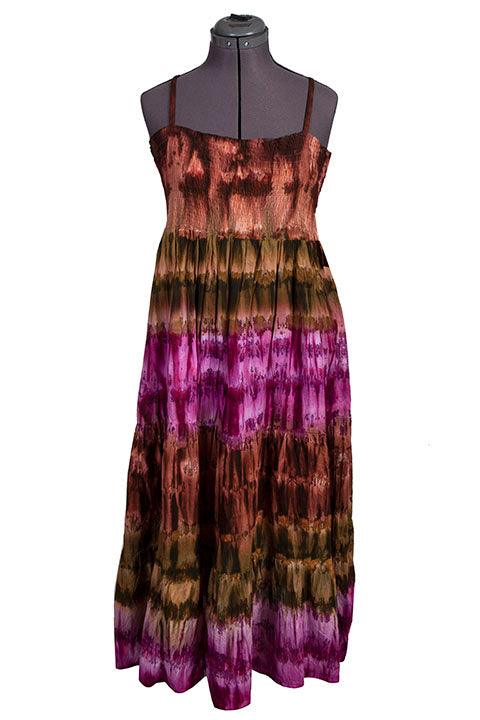 Scully CAFE TIE DYE SPAGHETTI STRAP DRESS TUBE TOP - Flyclothing LLC