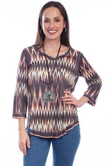 Scully Microfiber Print Reversible Top - Flyclothing LLC