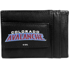 Colorado Avalanche® Logo Leather Cash and Cardholder - Siskiyou Buckle