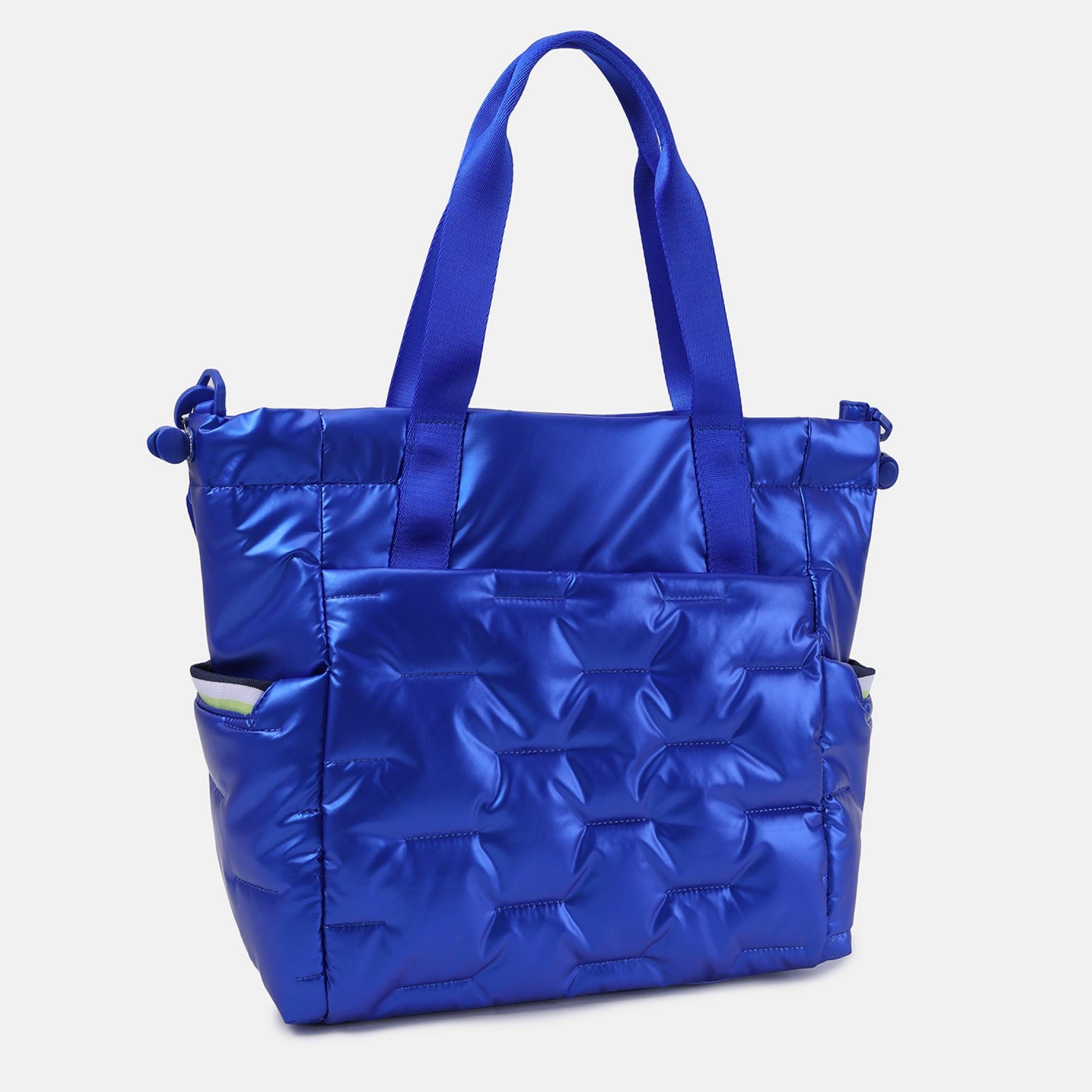 Hedgren Puffer Tote Strong Blue