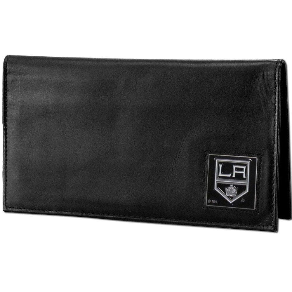 Los Angeles Kings® Deluxe Leather Checkbook Cover - Flyclothing LLC