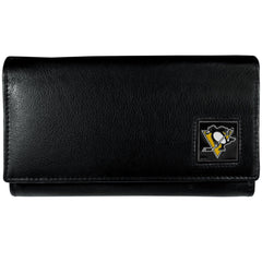 Pittsburgh Penguins® Leather Women's Wallet - Flyclothing LLC