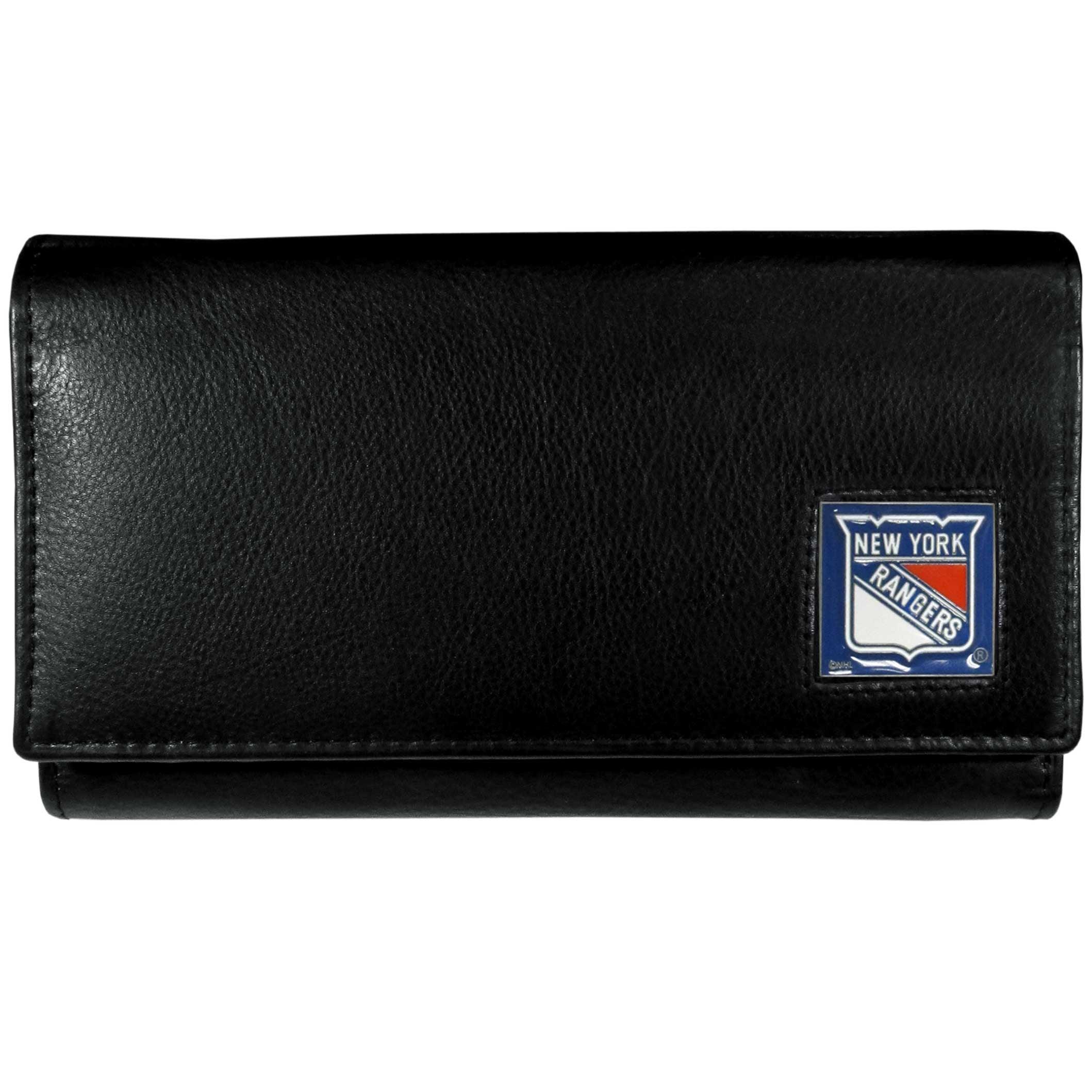 New York Rangers® Leather Women's Wallet - Flyclothing LLC