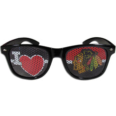 Chicago Blackhawks® I Heart Game Day Shades - Flyclothing LLC