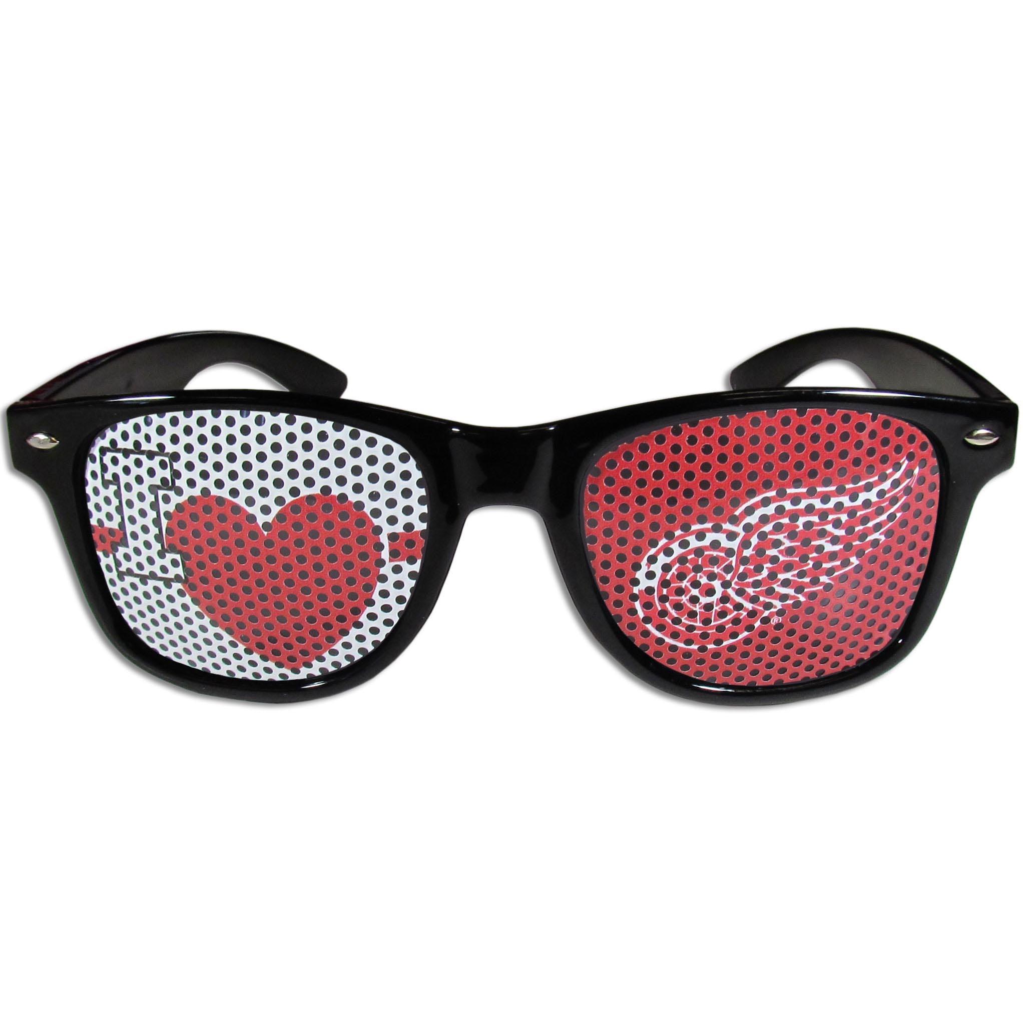 Detroit Red Wings® I Heart Game Day Shades - Flyclothing LLC