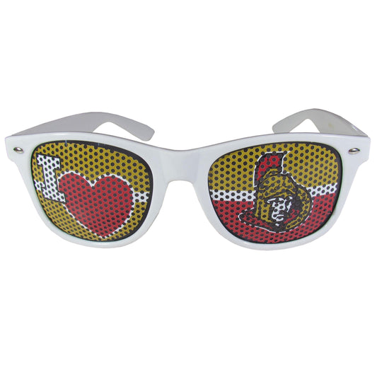 Ottawa Senators® I Heart Game Day Shades - Flyclothing LLC