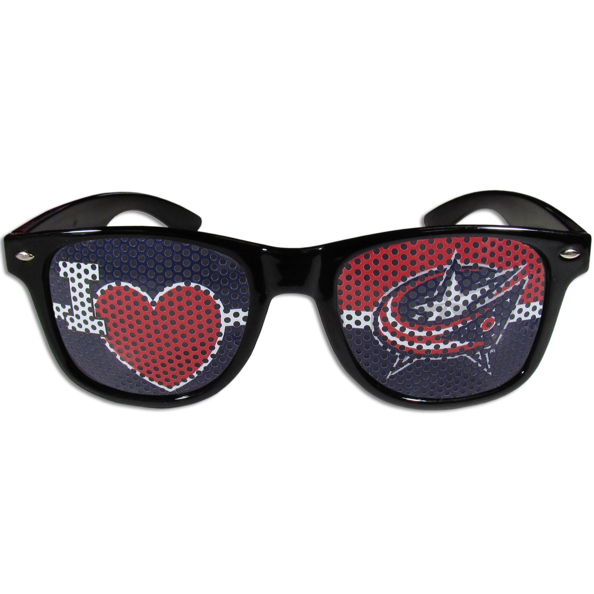 Columbus Blue Jackets® I Heart Game Day Shades - Flyclothing LLC