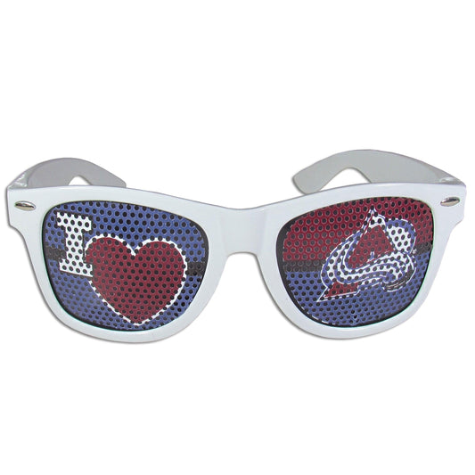 Colorado Avalanche® I Heart Game Day Shades - Flyclothing LLC