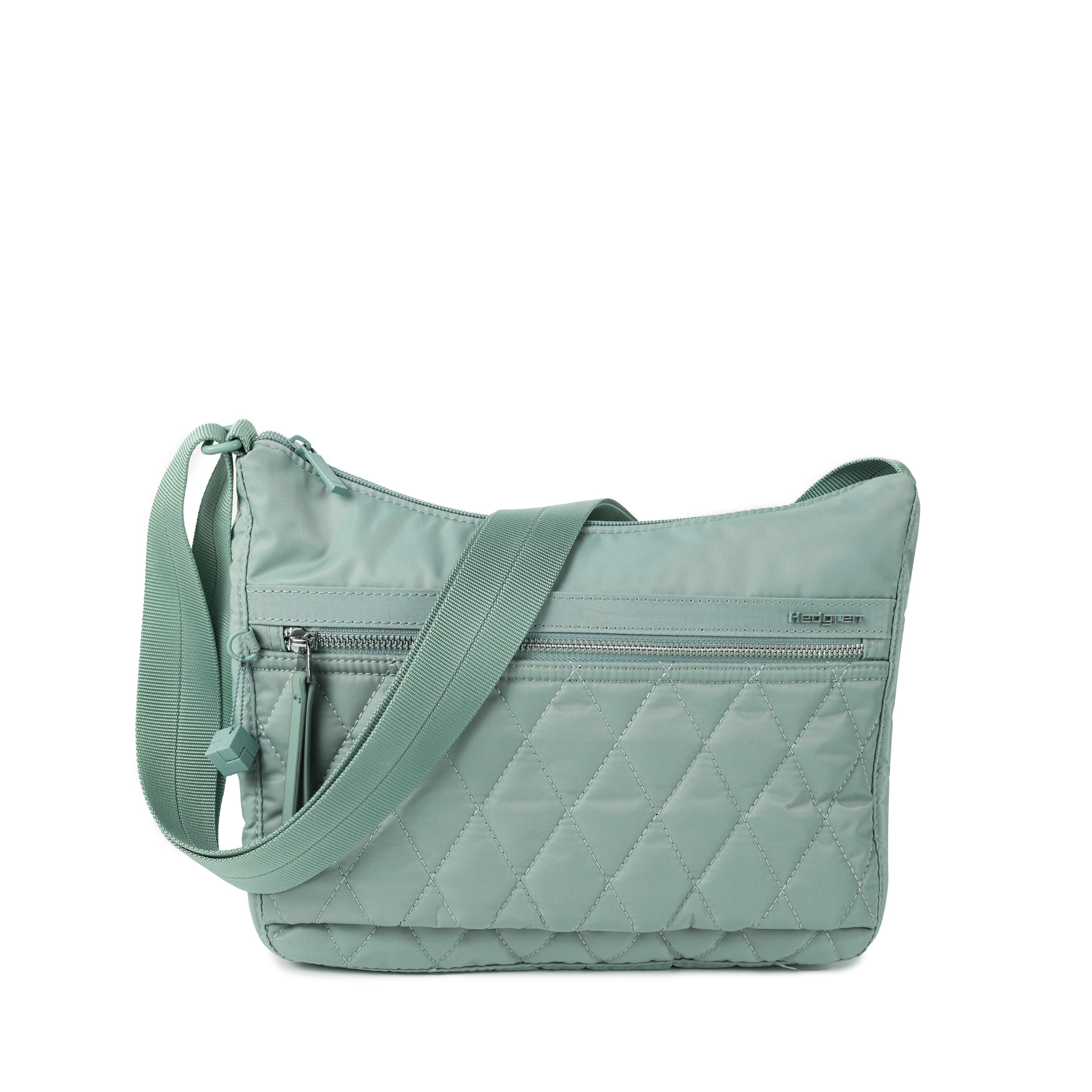 Hedgren Harper's RFID Shoulder Bag Quilted Sage - Hedgren