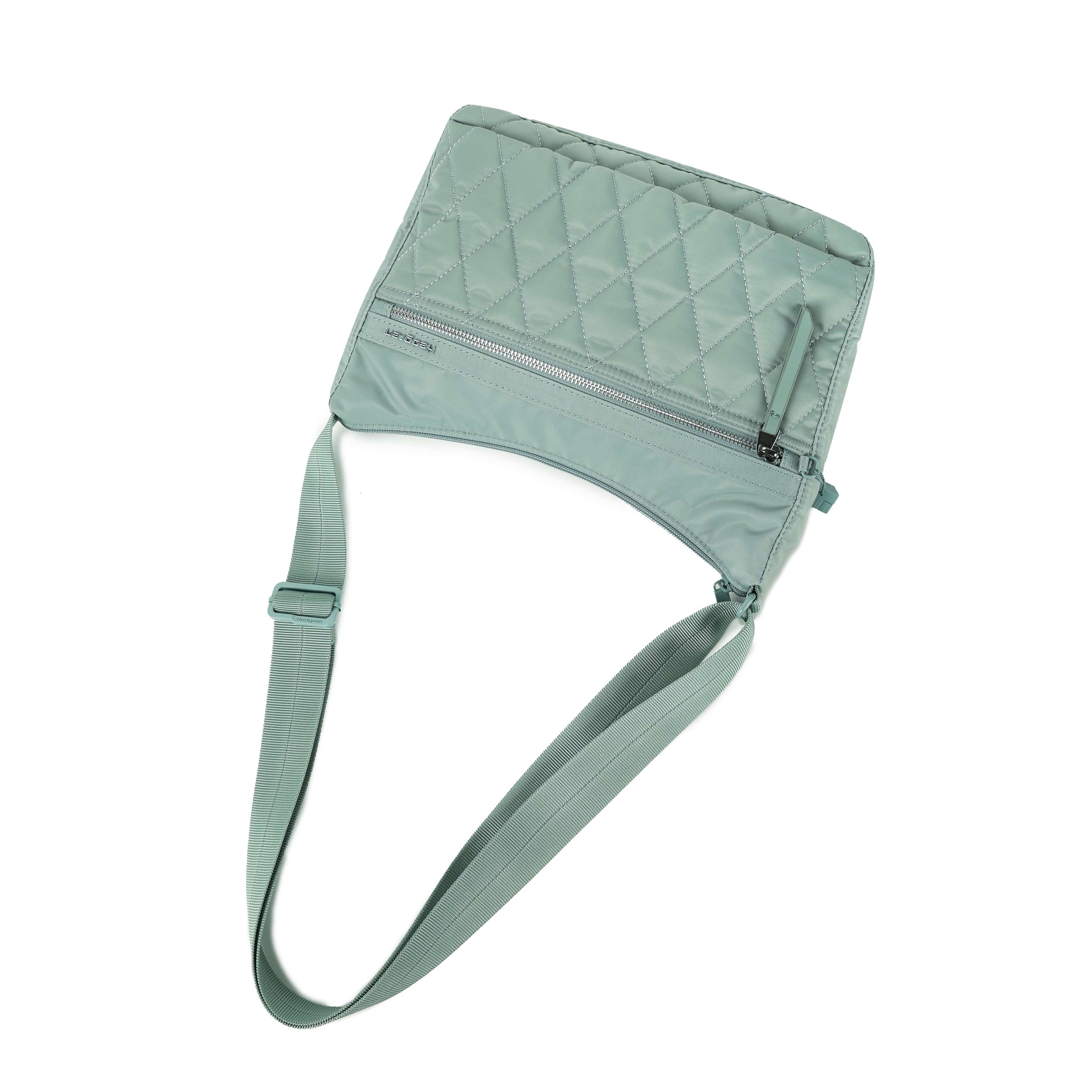 Hedgren Harper's RFID Shoulder Bag Quilted Sage - Hedgren