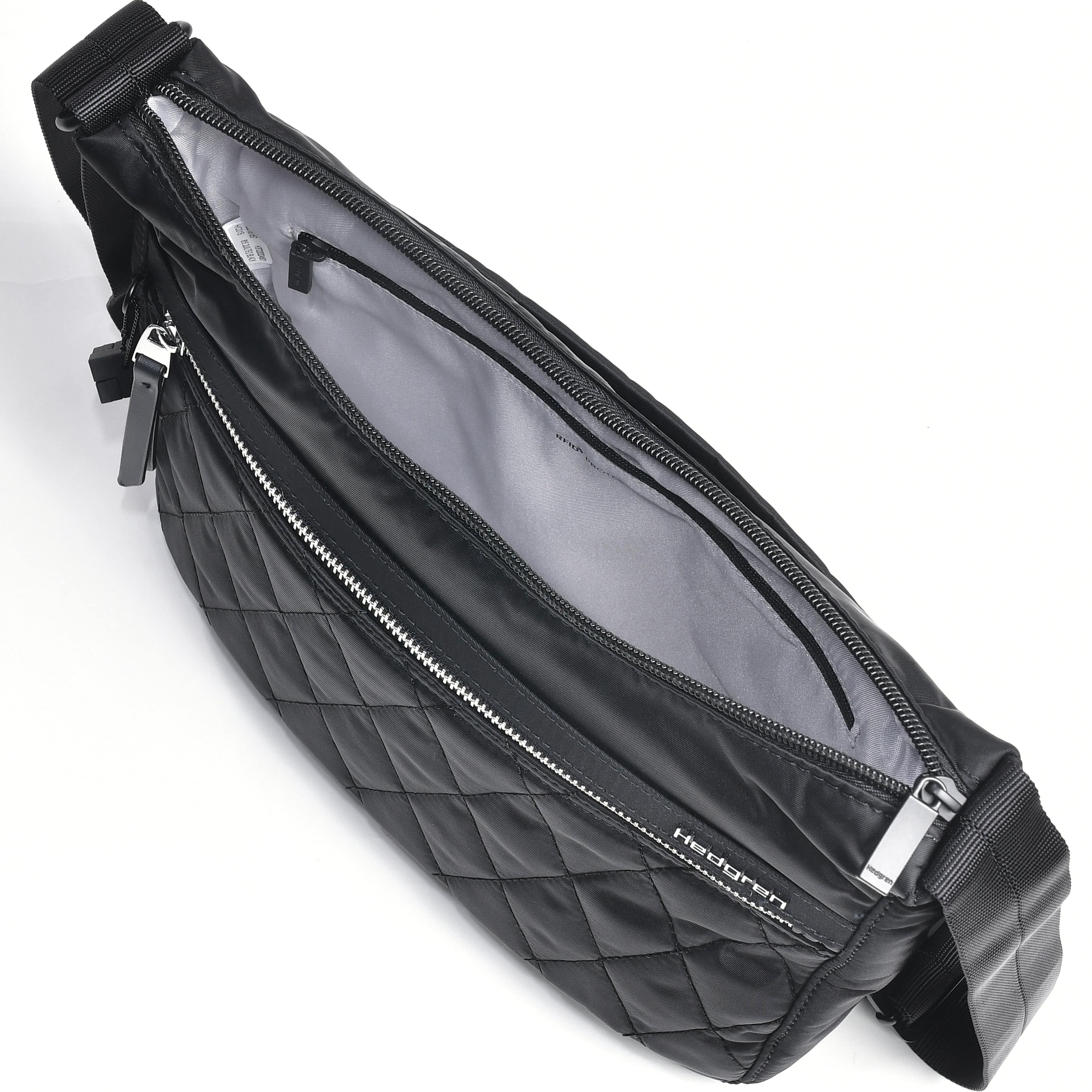 Hedgren Harper's RFID Shoulder Bag Quilted Black - Hedgren