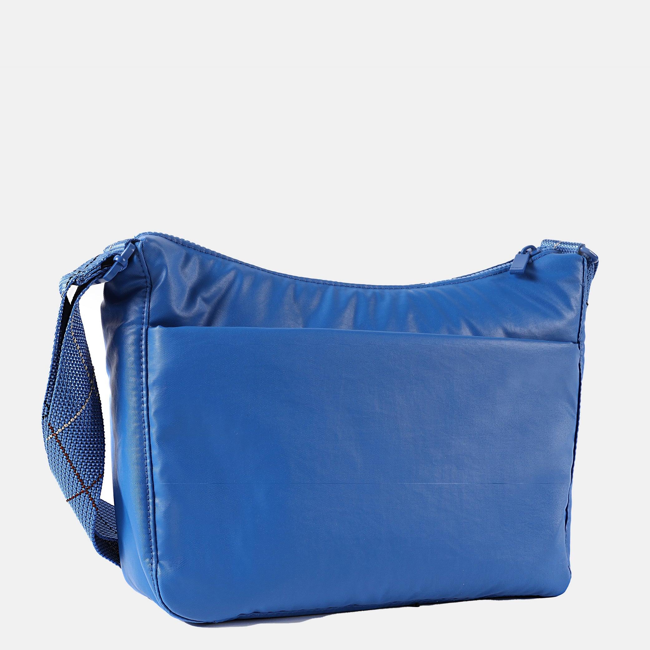 Hedgren Harper's RFID Shoulder Bag Creased Strong Blue