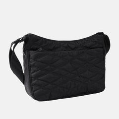 Hedgren Quilted Harper's RFID Shoulder Bag Black Diamond