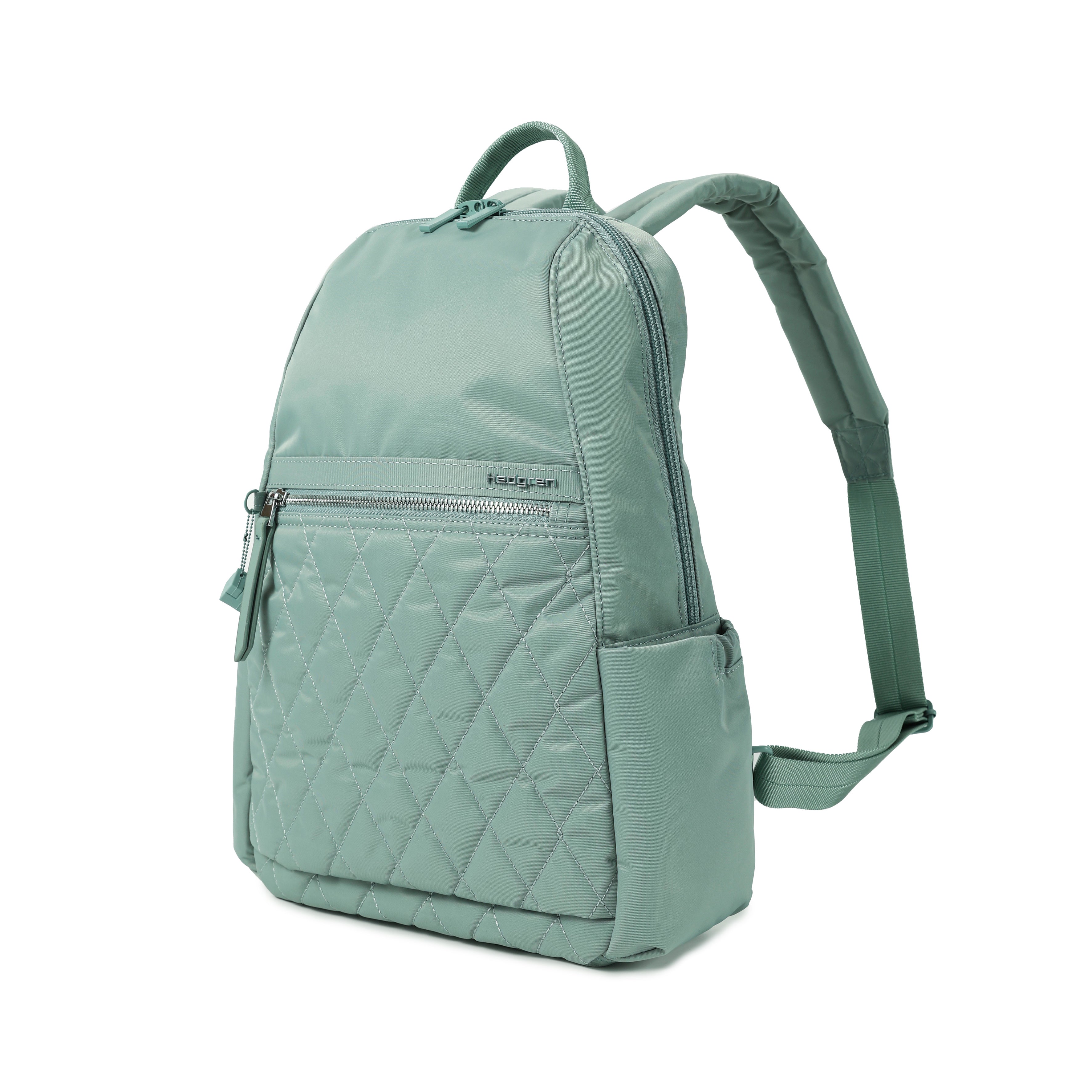 Hedgren Vogue XXL 14" Laptop Backpack Quilted Sage