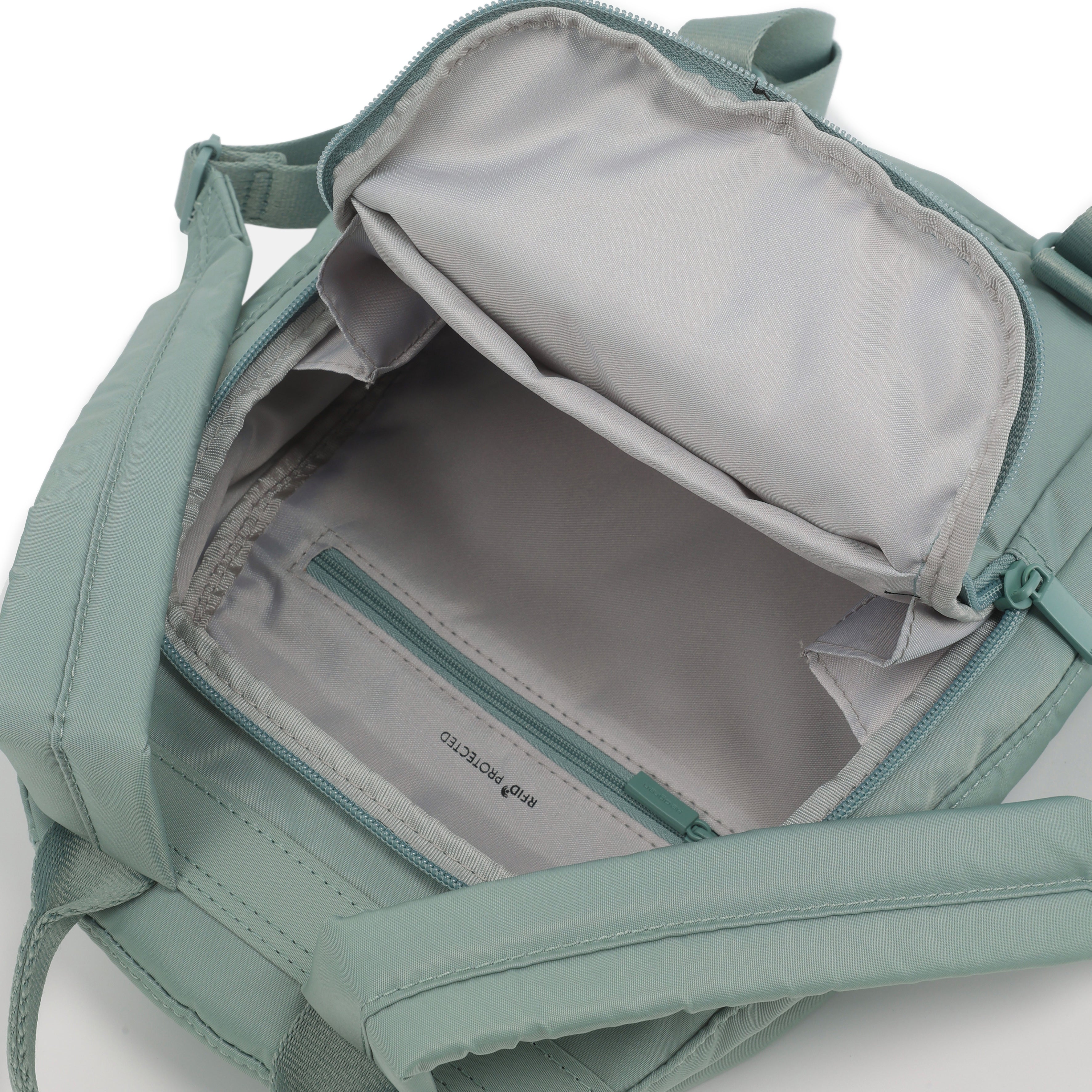 Hedgren Vogue RFID Backpack Quilted Sage