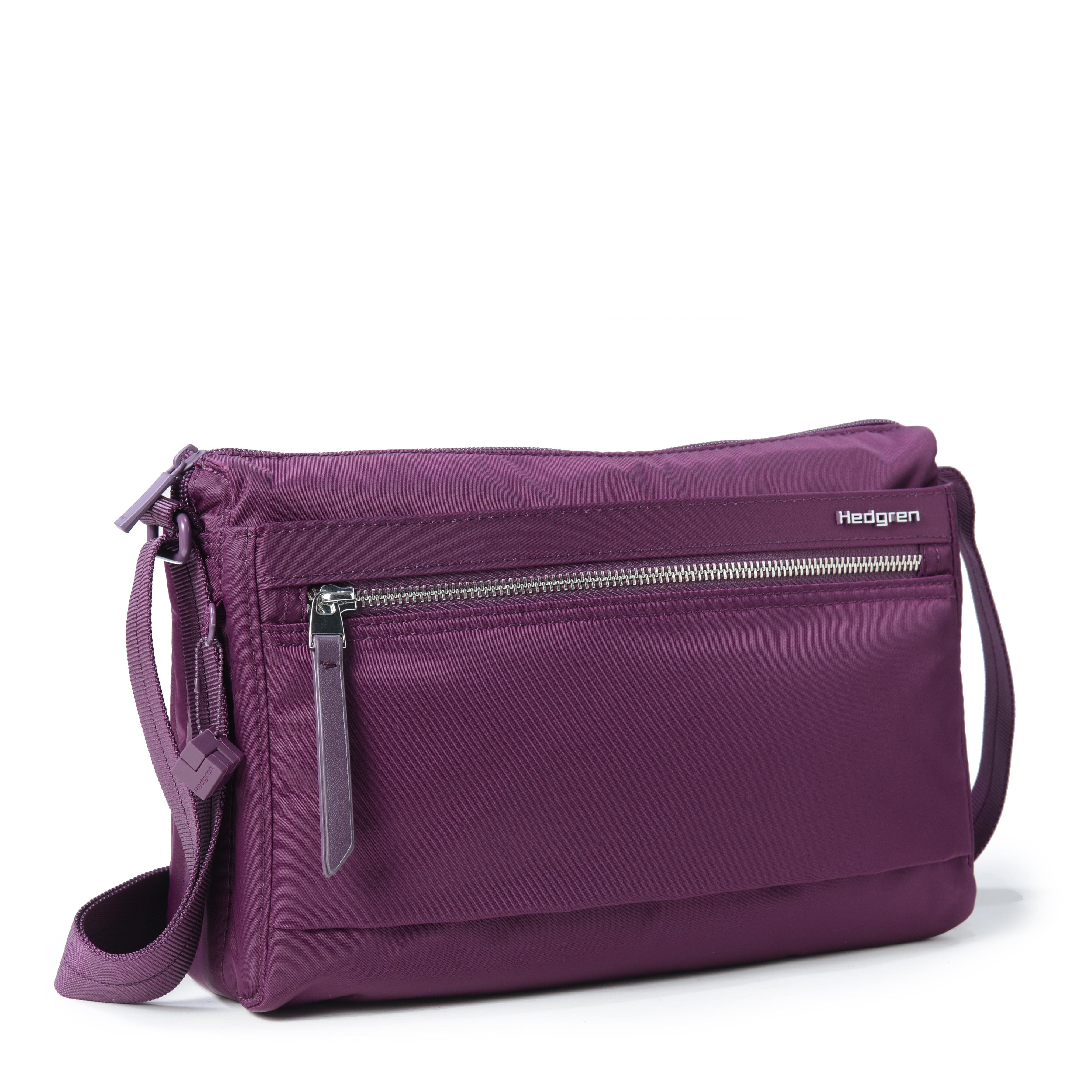 Hedgren Eye RFID Medium Shoulder Bag Deep Velvet - Hedgren