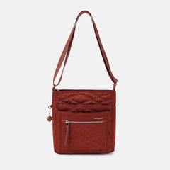 Hedgren Quilted Orva RFID Shoulder Bag Brandy Brown