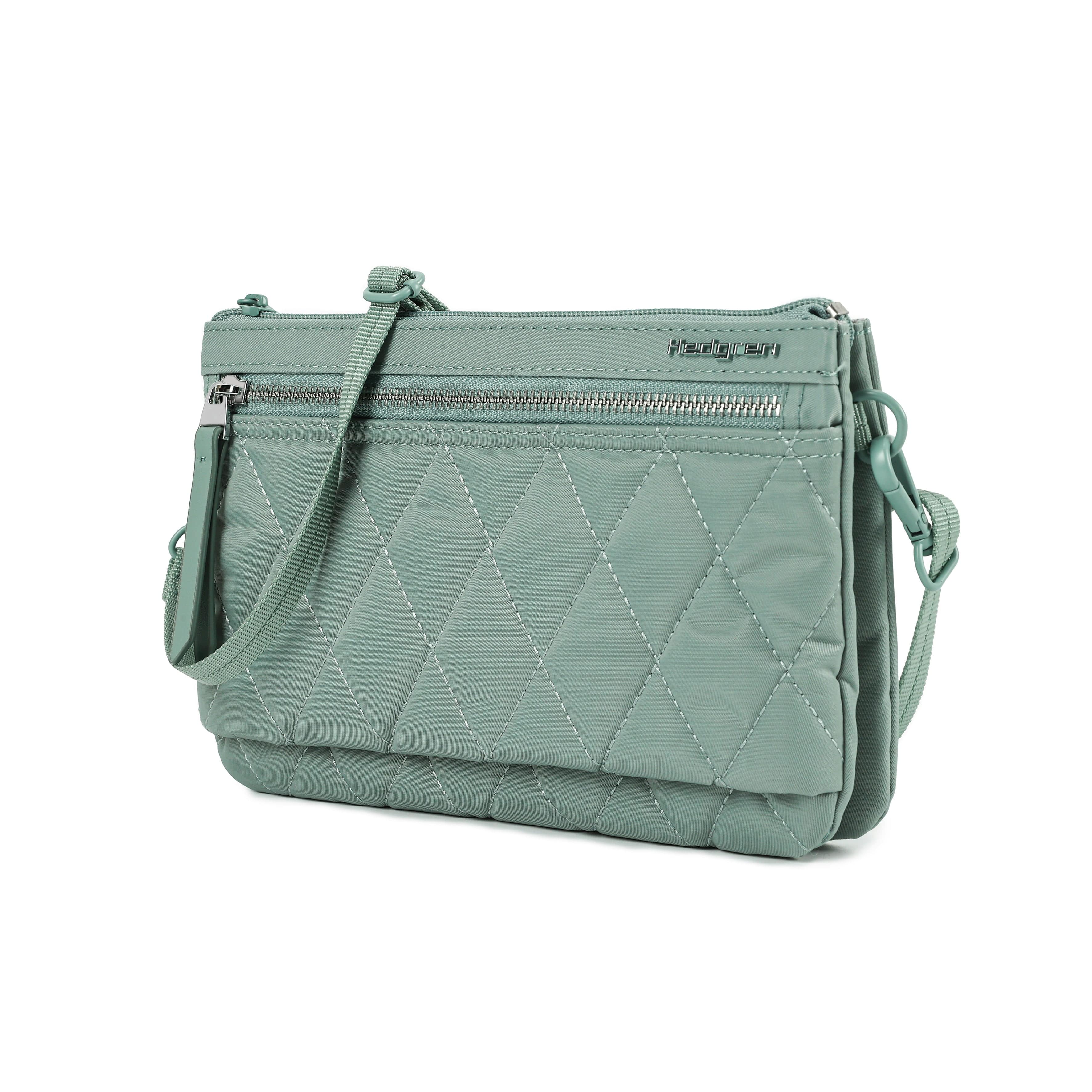 Hedgren Emma RFID Crossbody Quilted Sage - Hedgren