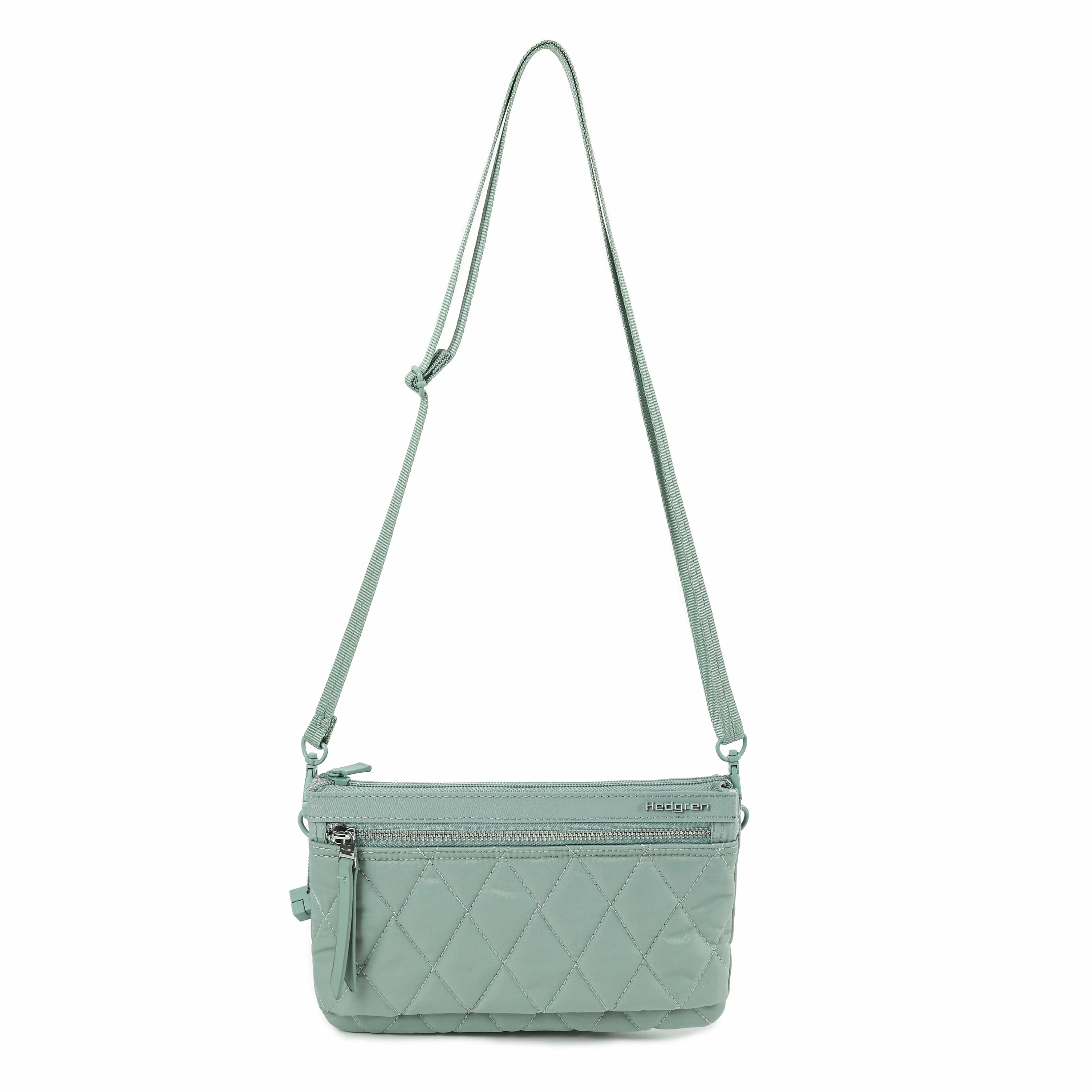 Hedgren Emma RFID Crossbody Quilted Sage - Hedgren