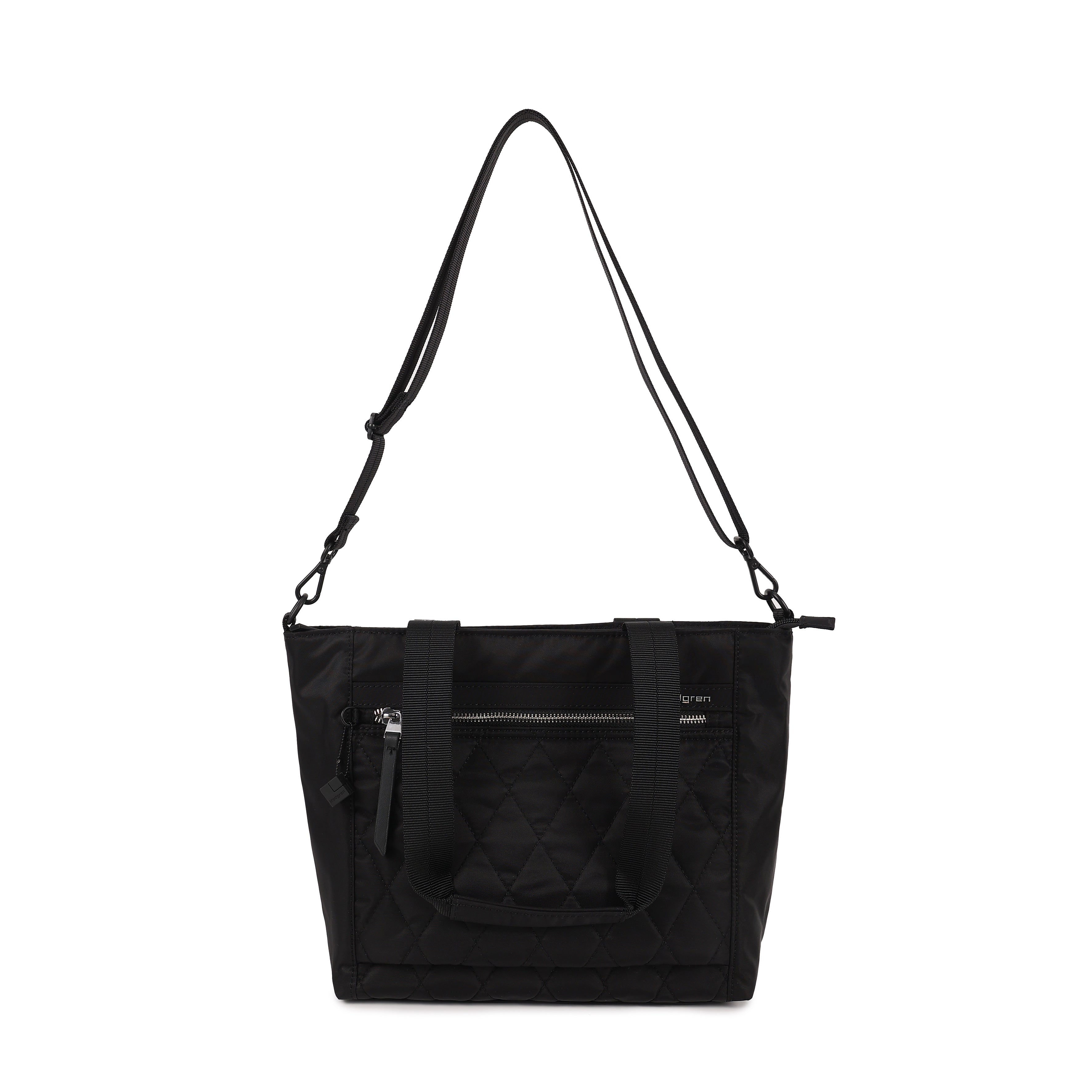 Hedgren Zoe Medium RFID Tote Quilted Black