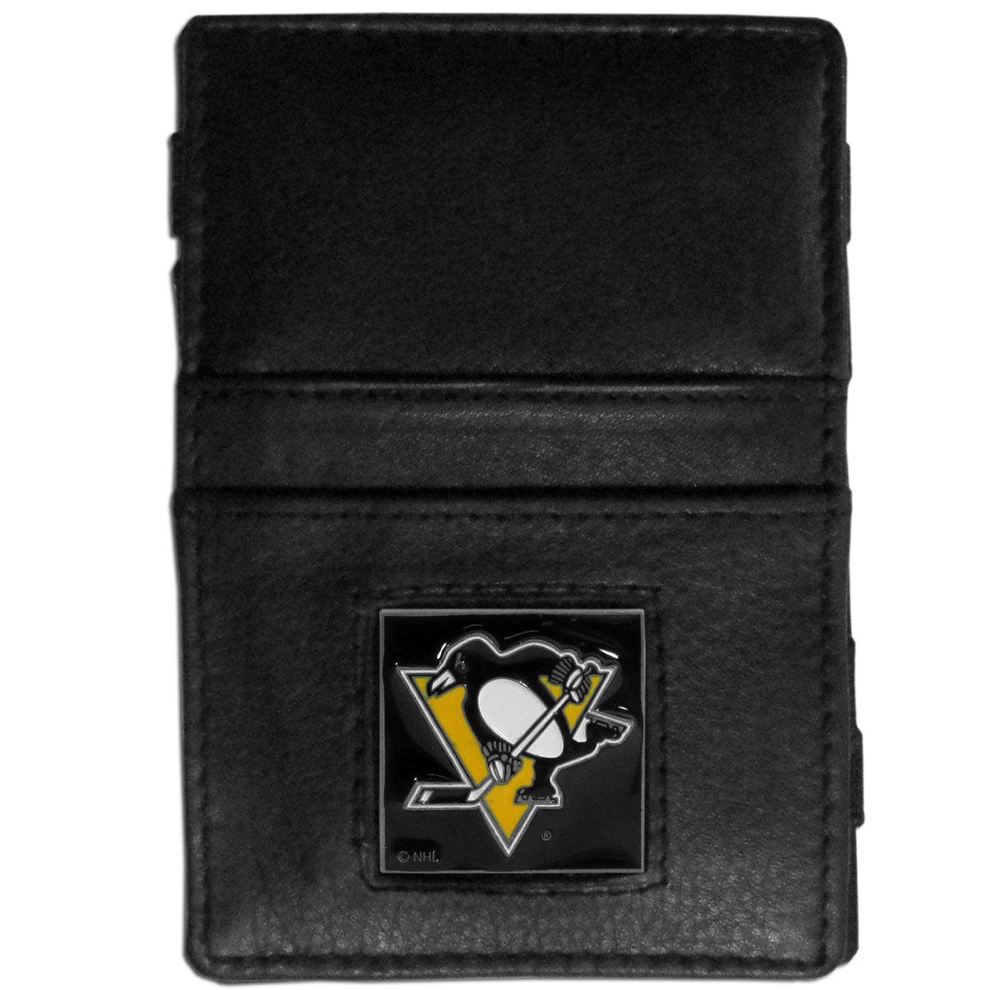 Pittsburgh Penguins® Leather Jacob's Ladder Wallet - Flyclothing LLC