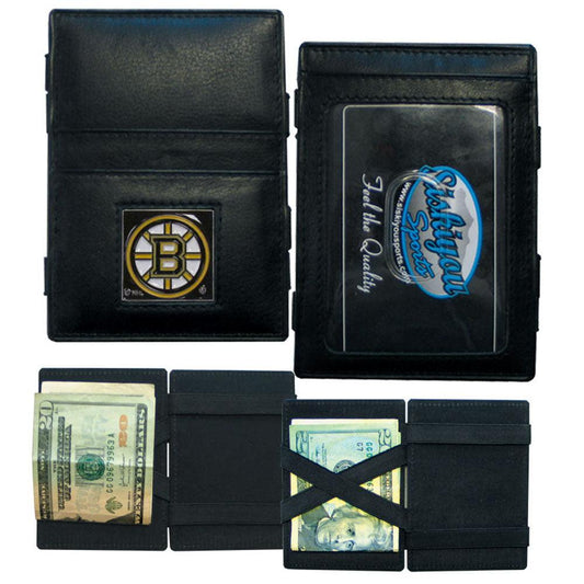 Boston Bruins® Leather Jacob's Ladder Wallet - Flyclothing LLC