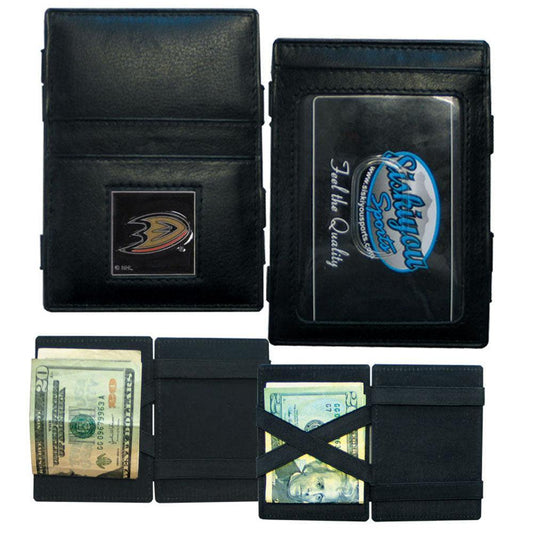 Anaheim Ducks® Leather Jacob's Ladder Wallet - Flyclothing LLC