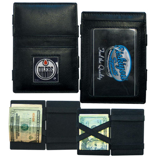 Edmonton Oilers® Leather Jacob's Ladder Wallet - Flyclothing LLC