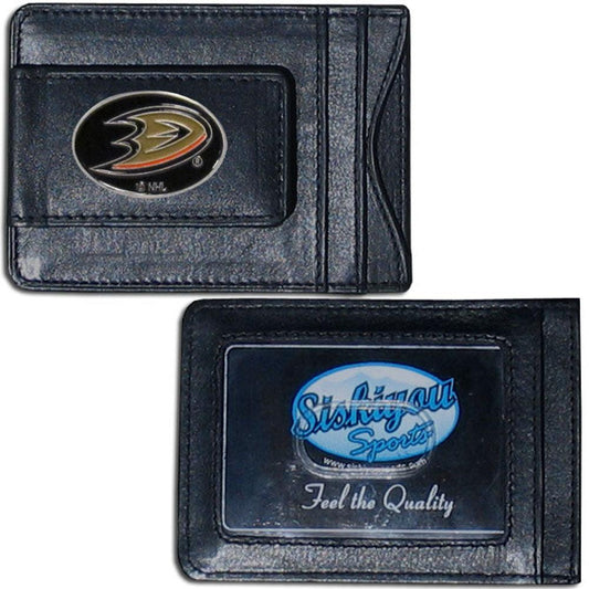 Anaheim Ducks® Leather Cash & Cardholder - Flyclothing LLC