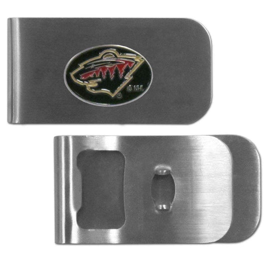 Minnesota Wild® Bottle Opener Money Clip - Flyclothing LLC