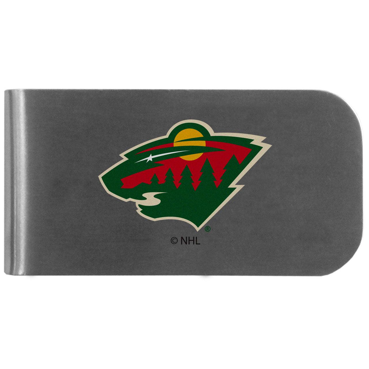 Minnesota Wild® Logo Bottle Opener Money Clip - Flyclothing LLC